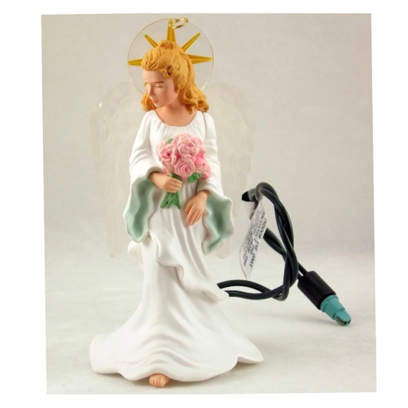 Hallmark 1997 “Glowing Angel” Lighted Christmas Ornament (NWT) - Picture 2 of 9